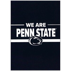 blank card navy We Are Penn State with Athletic Logo
